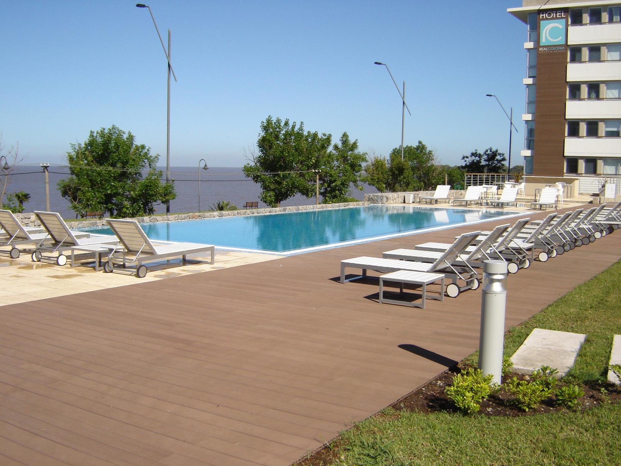Real Colonia Hotel & Suites Colonia del Sacramento Buitenkant foto